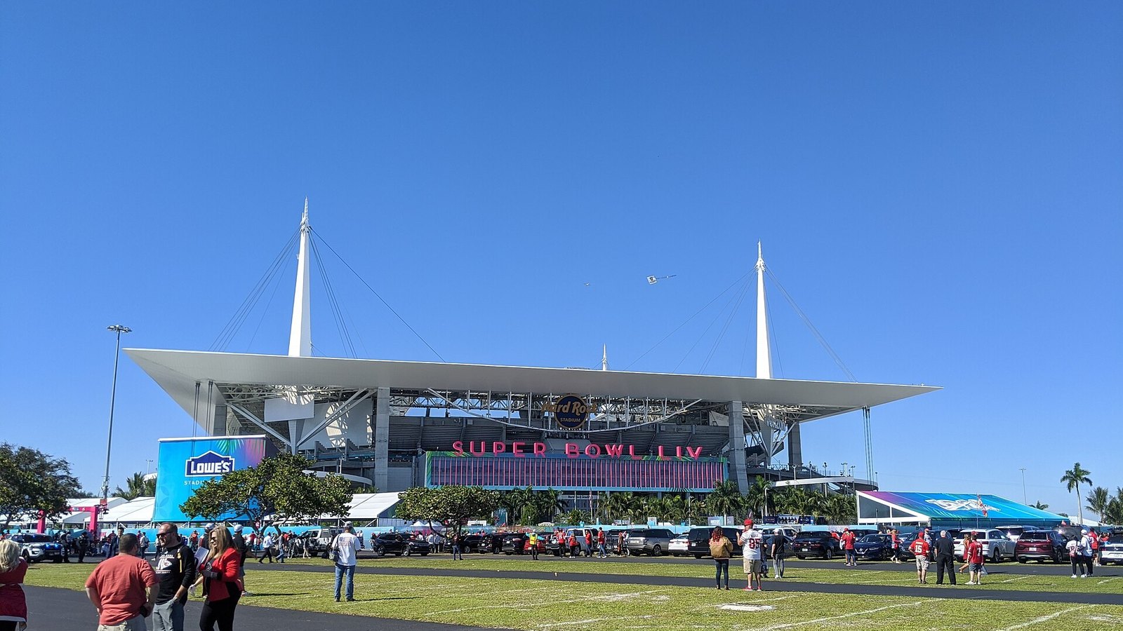 Hard Rock Stadium for Super Bowl LIV (Hard Rock Stadium)