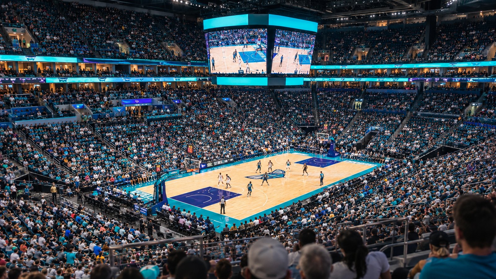 The 0-2 Heat, with Giannis Antetokounmpo and Bam Adebayo, visit Charlotte looking for their first win of the 2026-27 sea