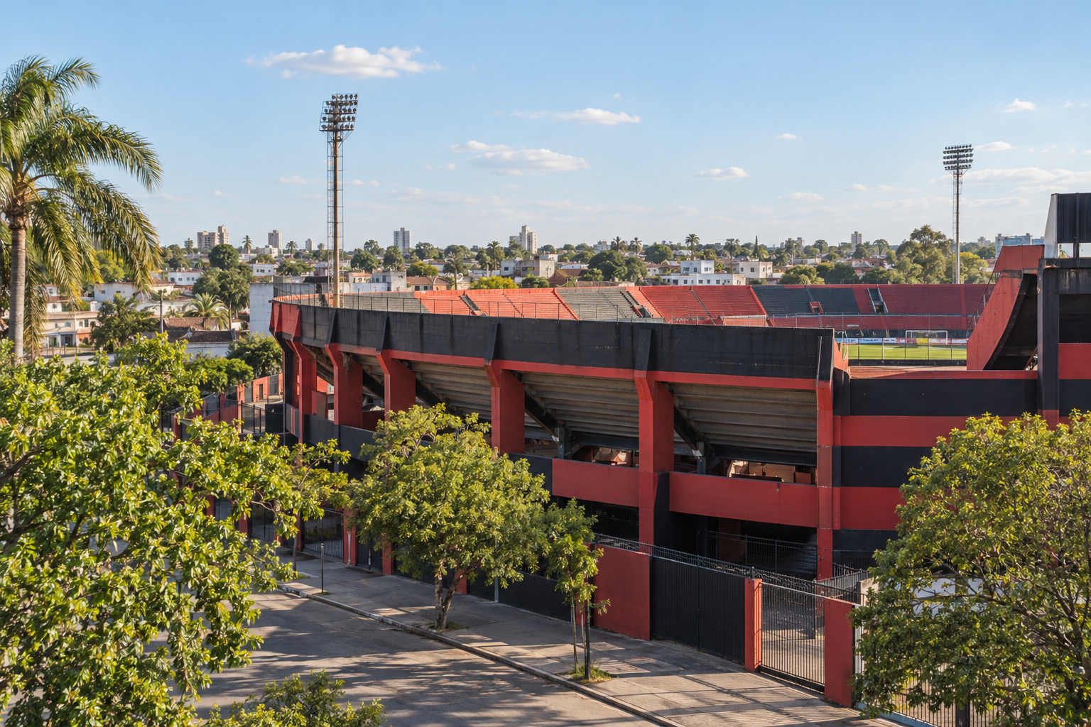 Estadio Marcelo Bielsa, home of Newell's Old Boys in Rosario, Argentina, where Messi began his youth career