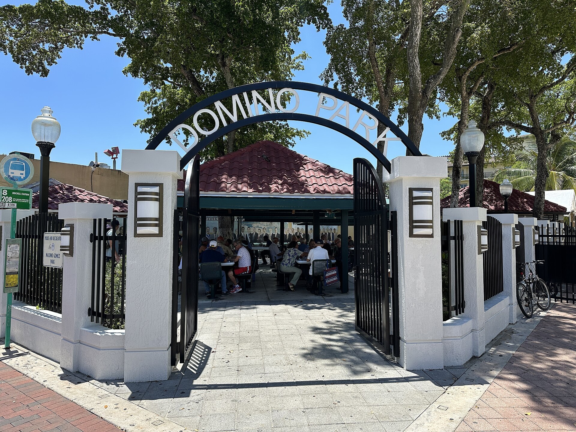 Domino Park Little Havana, Miami Florida 6 June 2024 (Máximo Gómez Park)