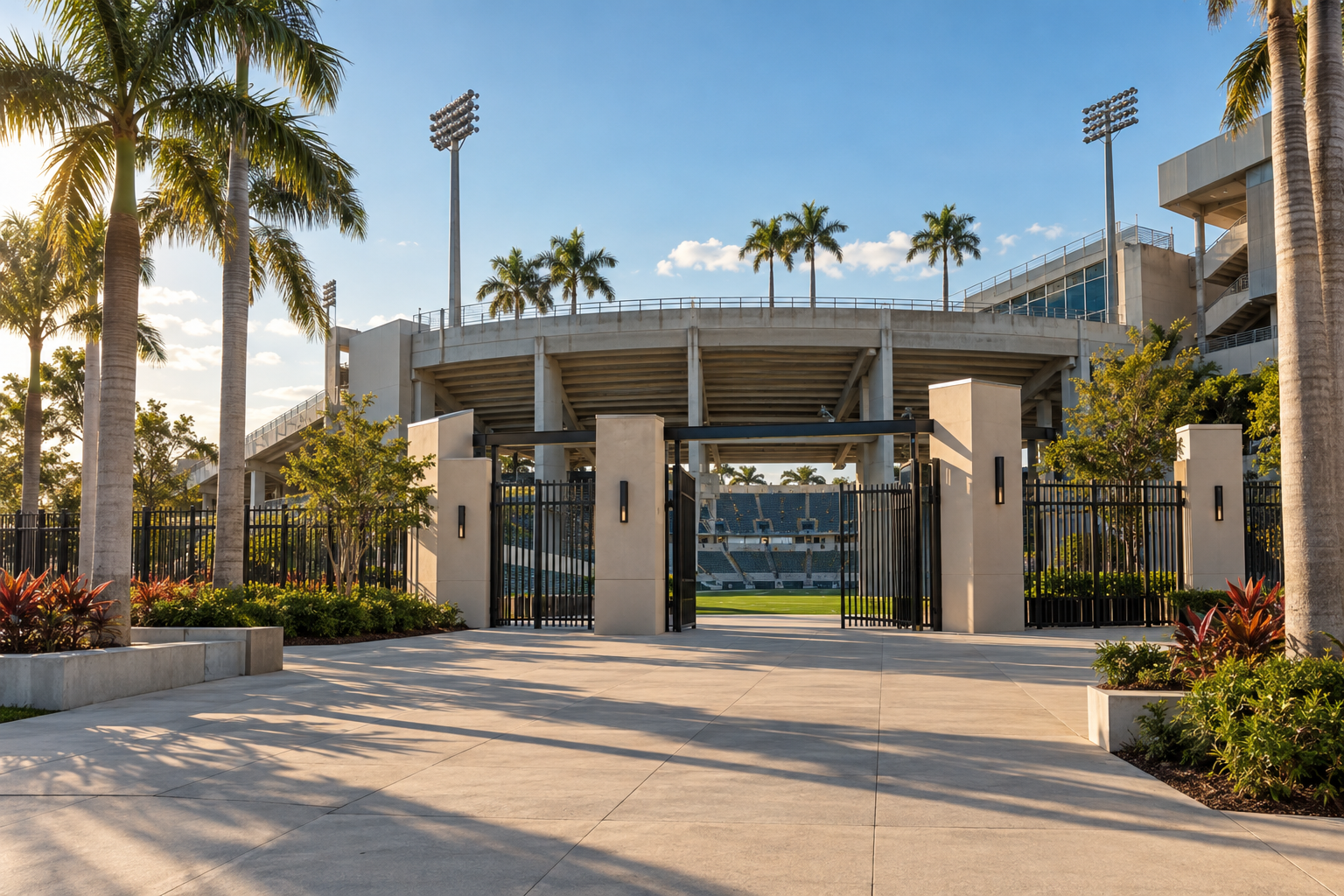 FAU Stadium on the Florida Atlantic University campus in Boca Raton, home of the Boca Raton Bowl