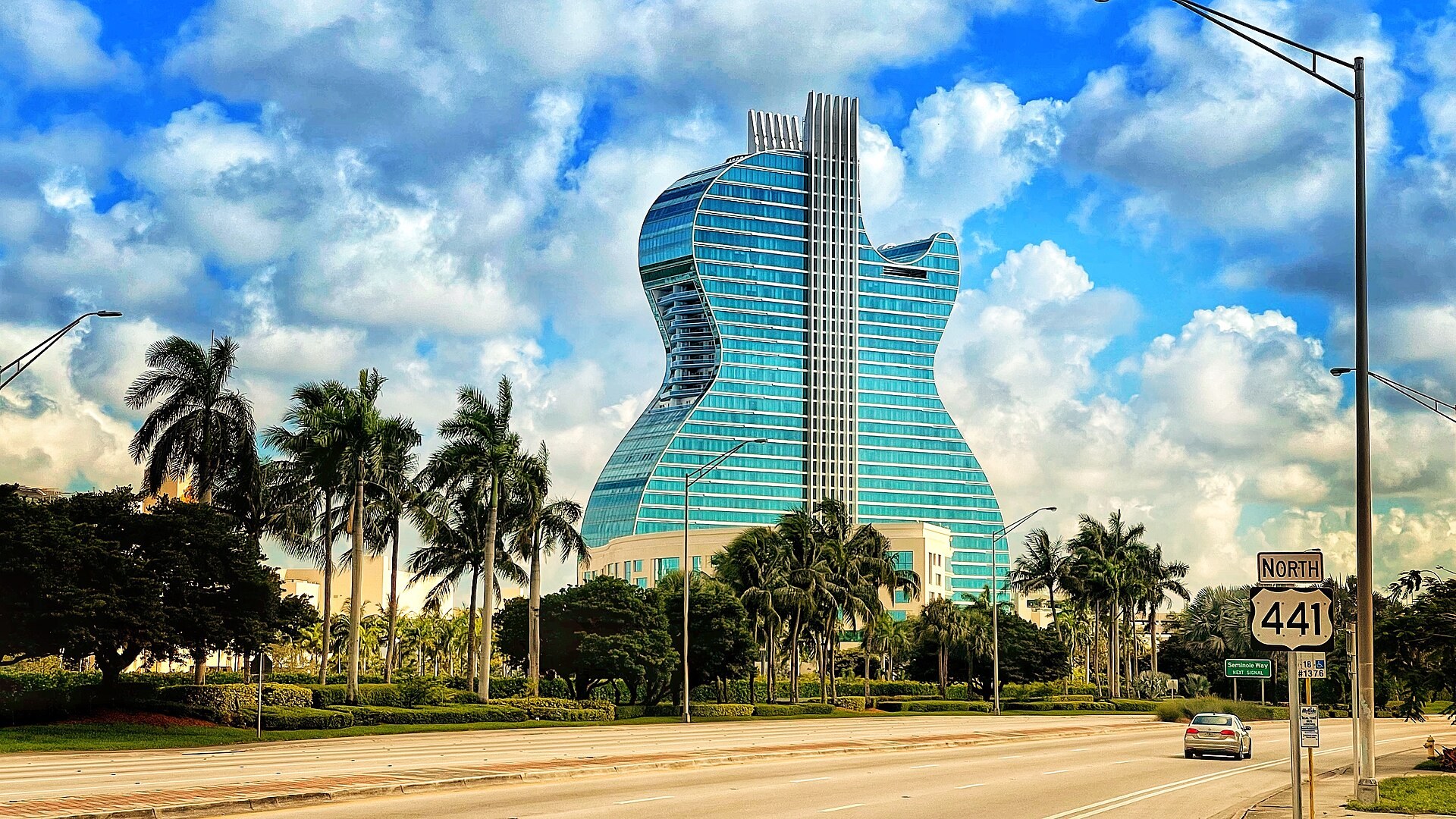 The Hard Rock Casino Hotel. Broward County, Florida, United States. (Seminole Hard Rock Hotel & Casino Hollywood)